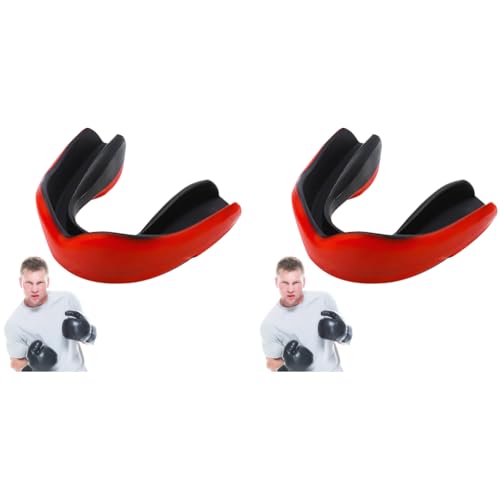 Proberos® Sports Mouth Guard Teeth High-density Moulded Professional for Boxing Football MMA and More 2PCS Proberos® Sports Mouth Guard Teeth High-density Moulded Professional for Boxing Football MMA and More 2PCS